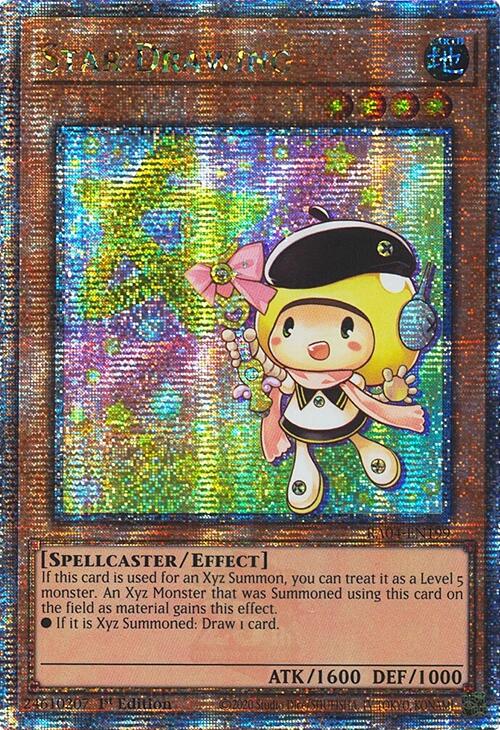 Star Drawing [RA04-EN199] Quarter Century Secret Rare | Galactic Gamez