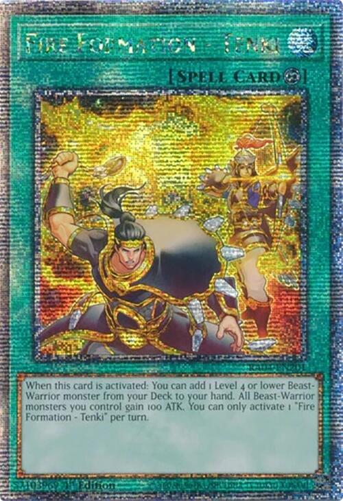 Fire Formation - Tenki [RA04-EN201] Quarter Century Secret Rare | Galactic Gamez