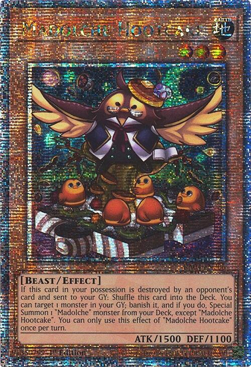Madolche Hootcake [RA04-EN206] Quarter Century Secret Rare | Galactic Gamez