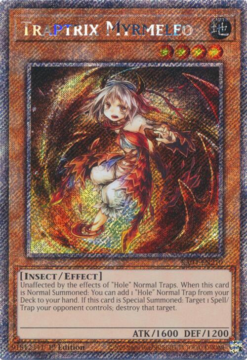 Traptrix Myrmeleo [RA04-EN210] Platinum Secret Rare | Galactic Gamez