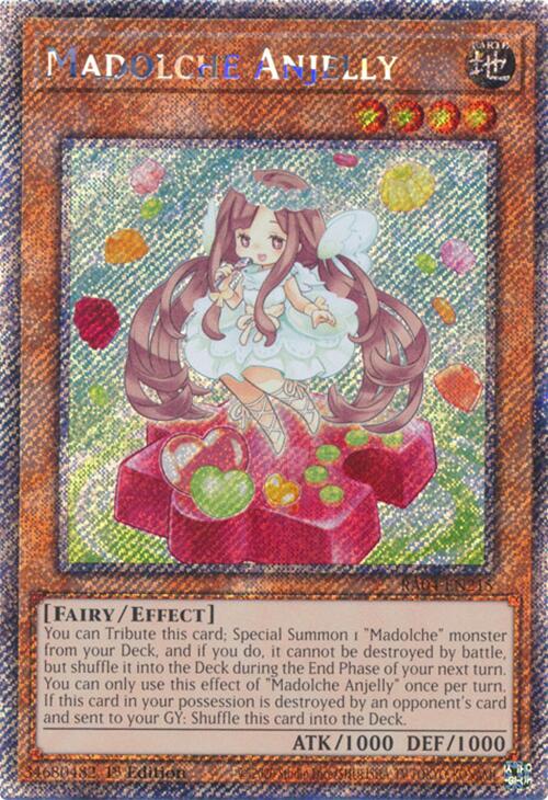 Madolche Anjelly [RA04-EN215] Platinum Secret Rare | Galactic Gamez