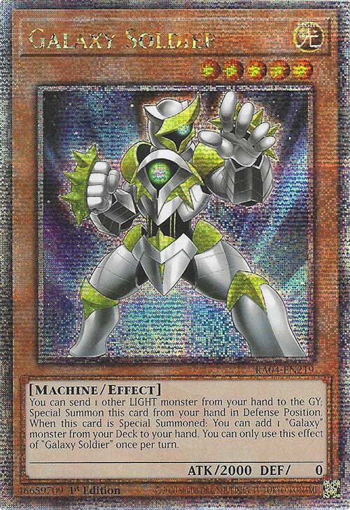 Galaxy Soldier [RA04-EN219] Quarter Century Secret Rare | Galactic Gamez