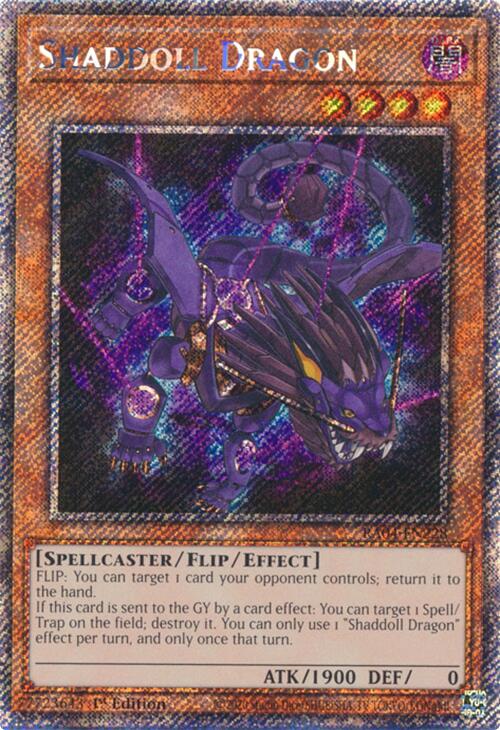 Shaddoll Dragon [RA04-EN228] Platinum Secret Rare | Galactic Gamez