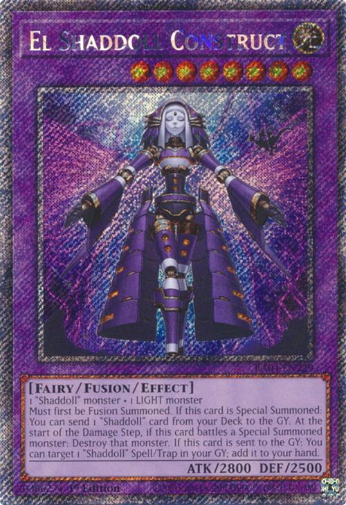 El Shaddoll Construct [RA04-EN229] Platinum Secret Rare | Galactic Gamez