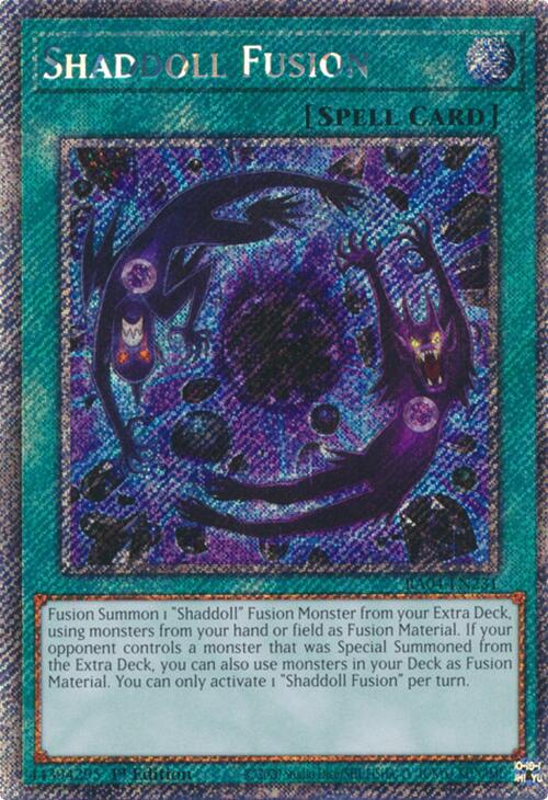 Shaddoll Fusion [RA04-EN231] Platinum Secret Rare | Galactic Gamez