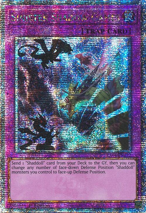 Sinister Shadow Games [RA04-EN232] Quarter Century Secret Rare | Galactic Gamez