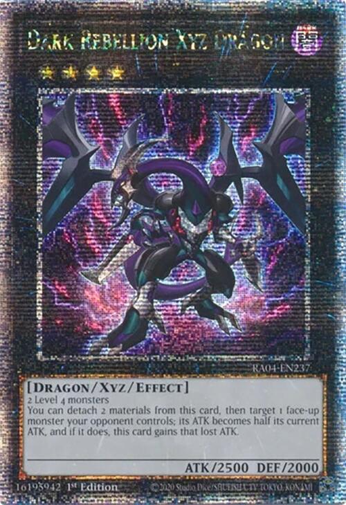 Dark Rebellion Xyz Dragon [RA04-EN237] Quarter Century Secret Rare | Galactic Gamez
