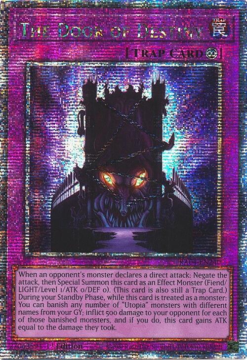 The Door of Destiny [RA04-EN240] Quarter Century Secret Rare | Galactic Gamez