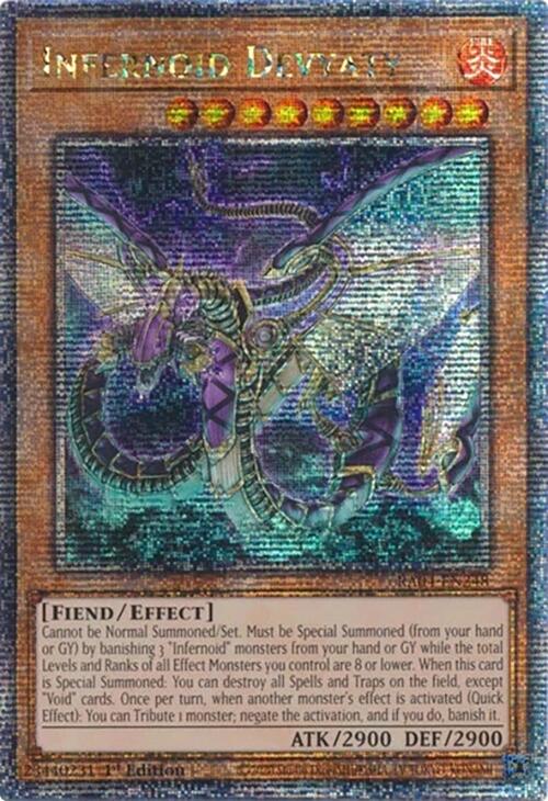 Infernoid Devyaty [RA04-EN248] Quarter Century Secret Rare | Galactic Gamez