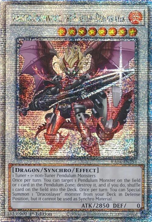 Ignister Prominence, the Blasting Dracoslayer [RA04-EN253] Quarter Century Secret Rare | Galactic Gamez