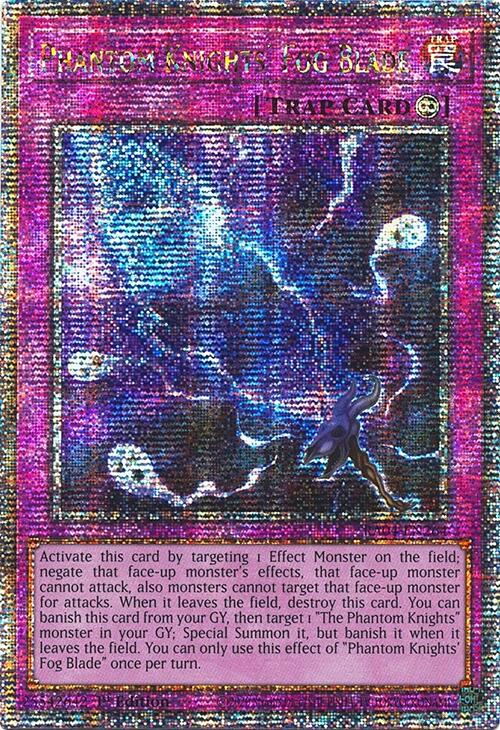 Phantom Knights' Fog Blade [RA04-EN264] Quarter Century Secret Rare | Galactic Gamez