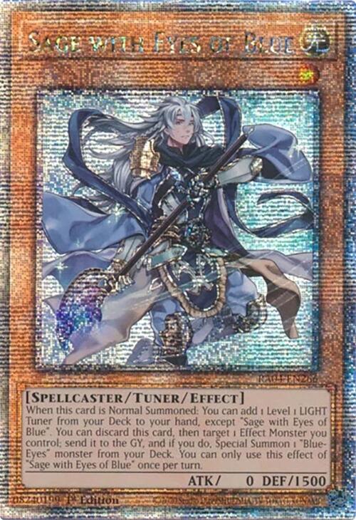 Sage with Eyes of Blue [RA04-EN266] Quarter Century Secret Rare | Galactic Gamez