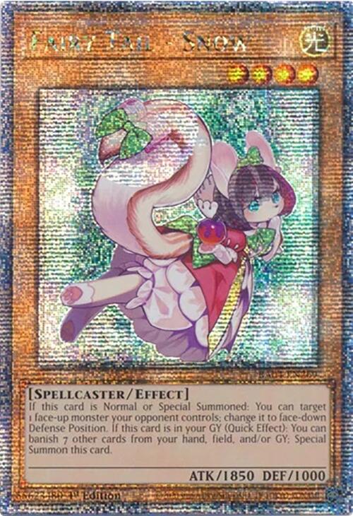 Fairy Tail - Snow [RA04-EN269] Quarter Century Secret Rare | Galactic Gamez