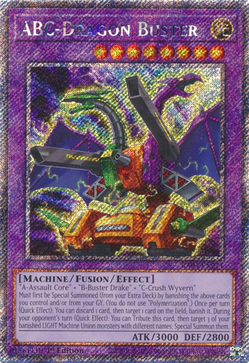 ABC-Dragon Buster [RA04-EN271] Platinum Secret Rare | Galactic Gamez