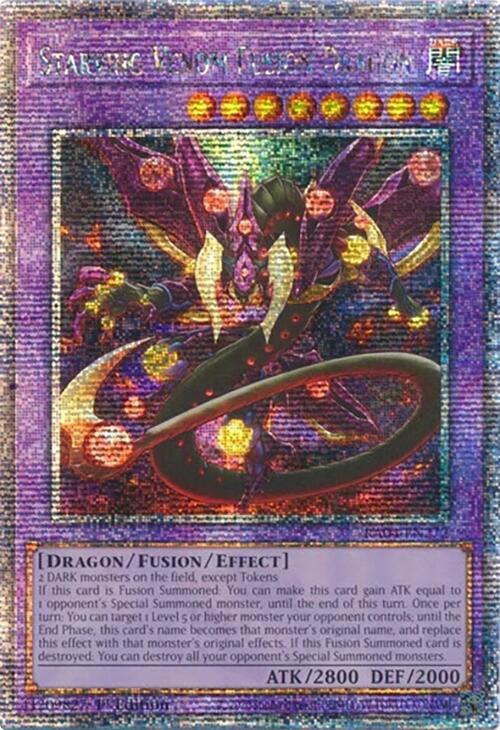 Starving Venom Fusion Dragon [RA04-EN272] Quarter Century Secret Rare | Galactic Gamez
