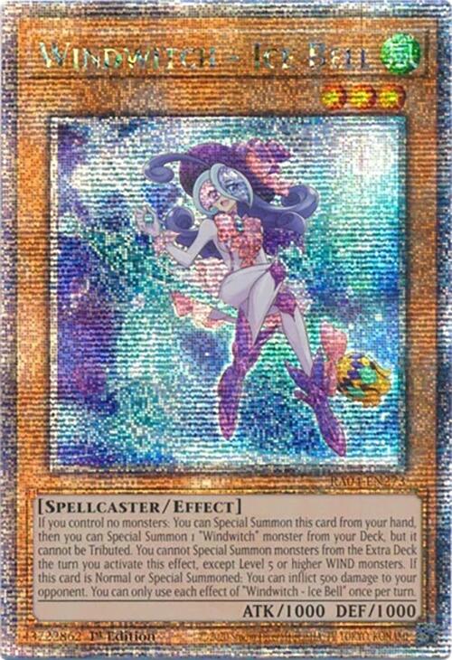 Windwitch - Ice Bell [RA04-EN273] Quarter Century Secret Rare | Galactic Gamez