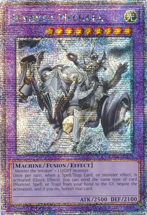 Invoked Mechaba [RA04-EN279] Quarter Century Secret Rare | Galactic Gamez