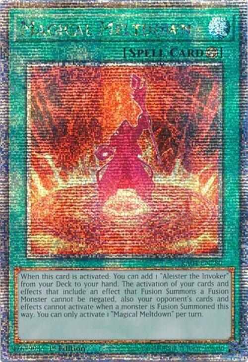 Magical Meltdown [RA04-EN280] Quarter Century Secret Rare | Galactic Gamez