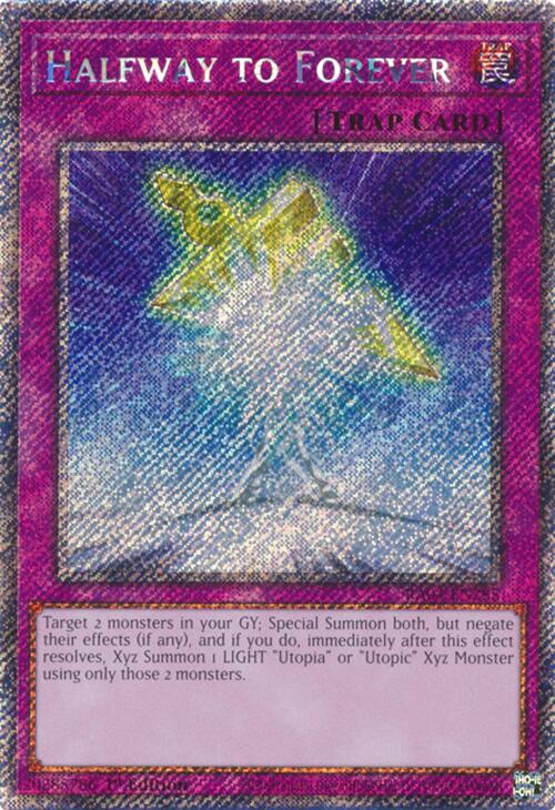 Halfway to Forever [RA04-EN285] Platinum Secret Rare | Galactic Gamez