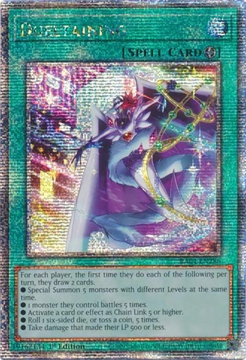 Dueltaining [RA04-EN286] Quarter Century Secret Rare | Galactic Gamez