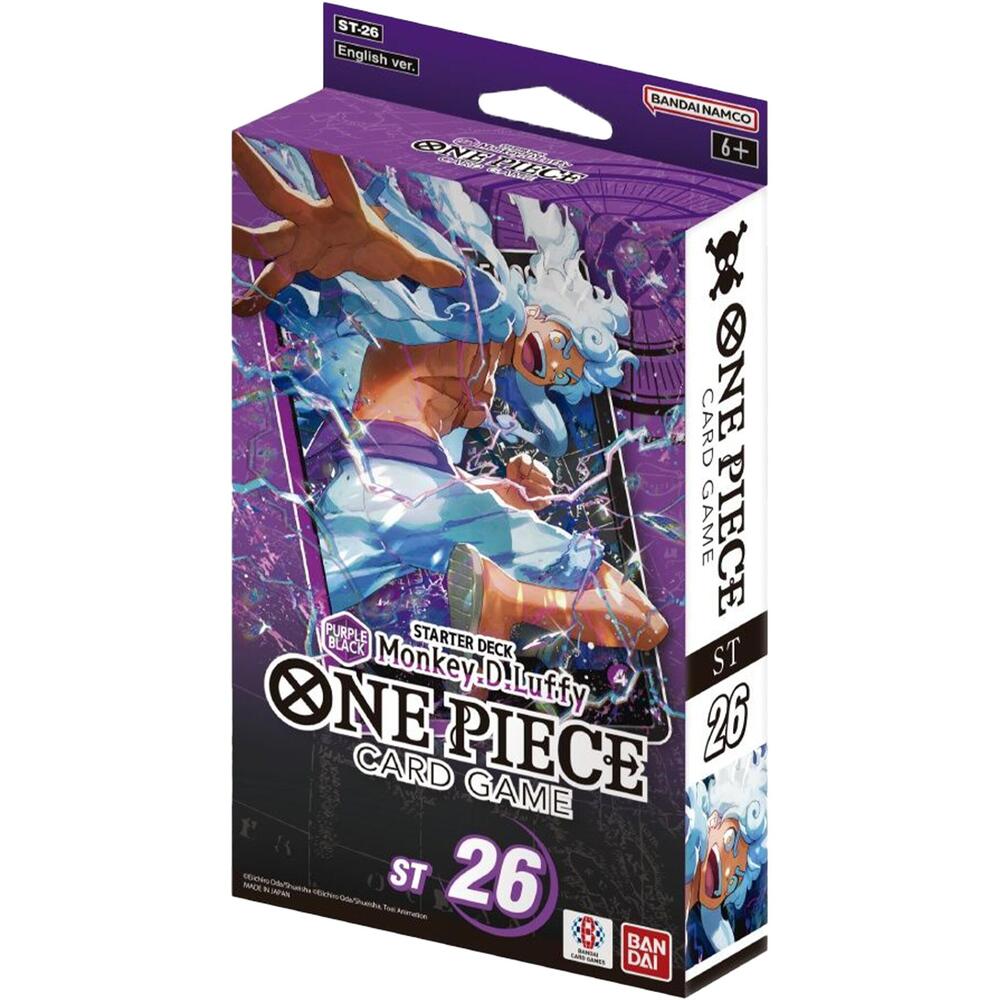Starter Deck 26: PURPLE/BLACK Monkey.D.Luffy (ST-26) | Galactic Gamez