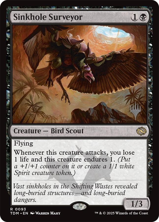Sinkhole Surveyor [Tarkir: Dragonstorm Promos] | Galactic Gamez