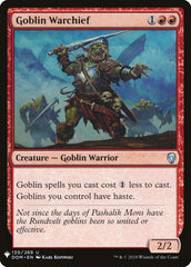 Goblin Warchief [The List] | Galactic Gamez