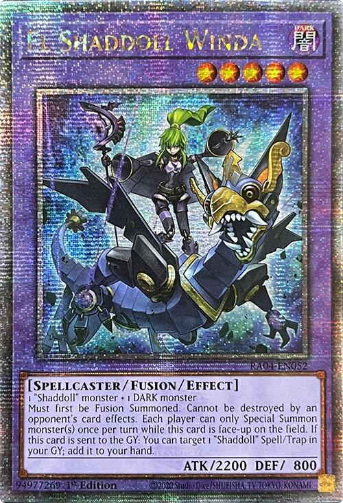 El Shaddoll Winda [RA04-EN052] Quarter Century Secret Rare | Galactic Gamez