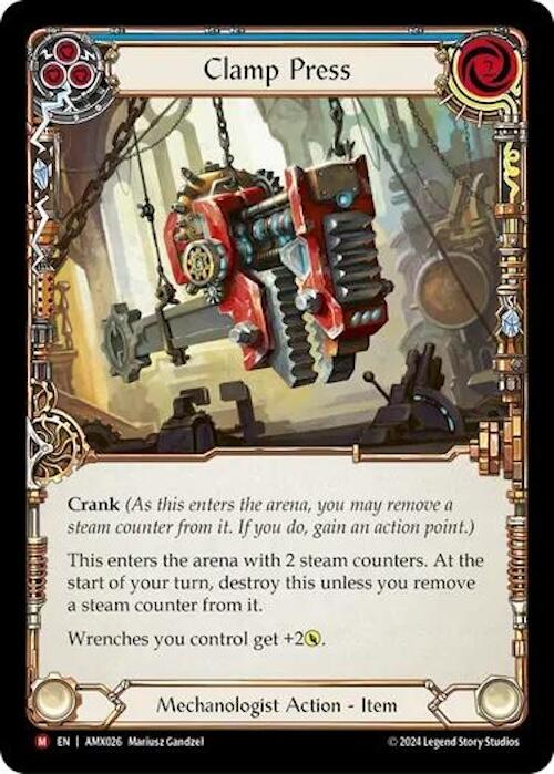 Clamp Press [AMX026] (Armory Deck: Maxx Nitro) | Galactic Gamez