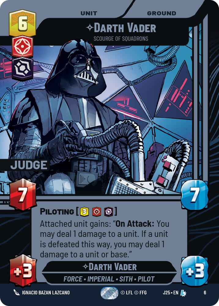 Darth Vader - Scourge of Squadrons (6) (6) [Judge Promos] | Galactic Gamez