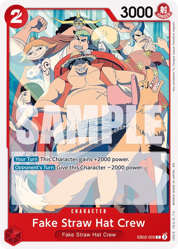 Fake Straw Hat Crew [Extra Booster: Anime 25th Collection] | Galactic Gamez