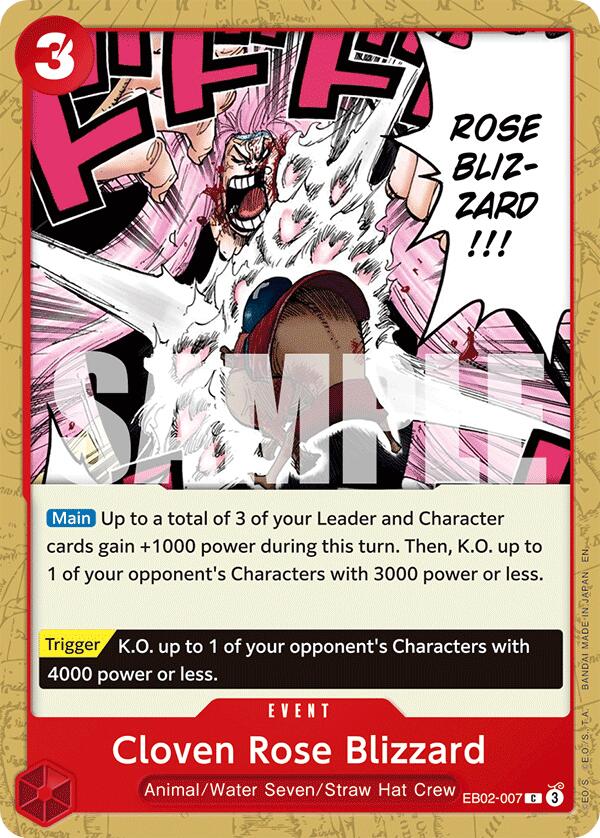 Cloven Rose Blizzard [Extra Booster: Anime 25th Collection] | Galactic Gamez