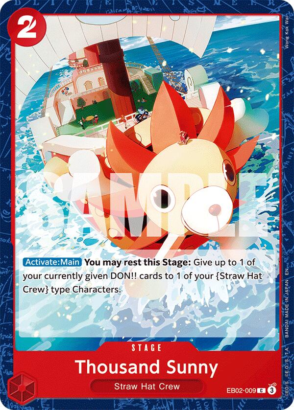 Thousand Sunny [Extra Booster: Anime 25th Collection] | Galactic Gamez