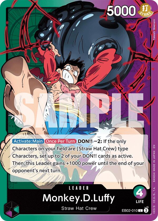 Monkey.D.Luffy (010) [Extra Booster: Anime 25th Collection] | Galactic Gamez