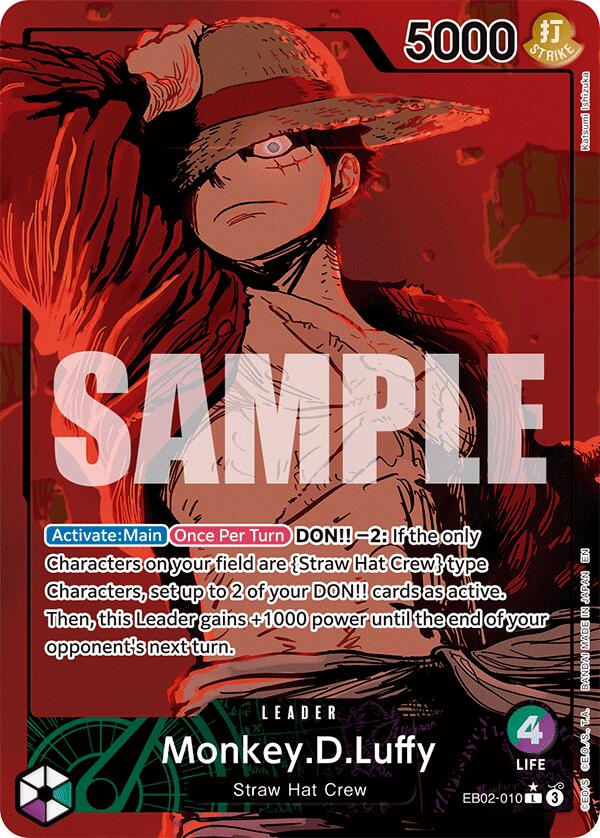 Monkey.D.Luffy (010) (Alternate Art) [Extra Booster: Anime 25th Collection] | Galactic Gamez