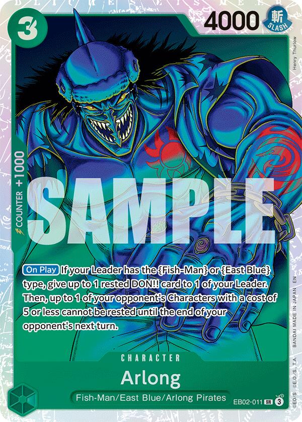 Arlong [Extra Booster: Anime 25th Collection] | Galactic Gamez