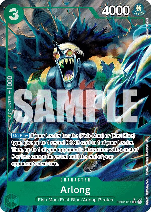 Arlong (Alternate Art) [Extra Booster: Anime 25th Collection] | Galactic Gamez
