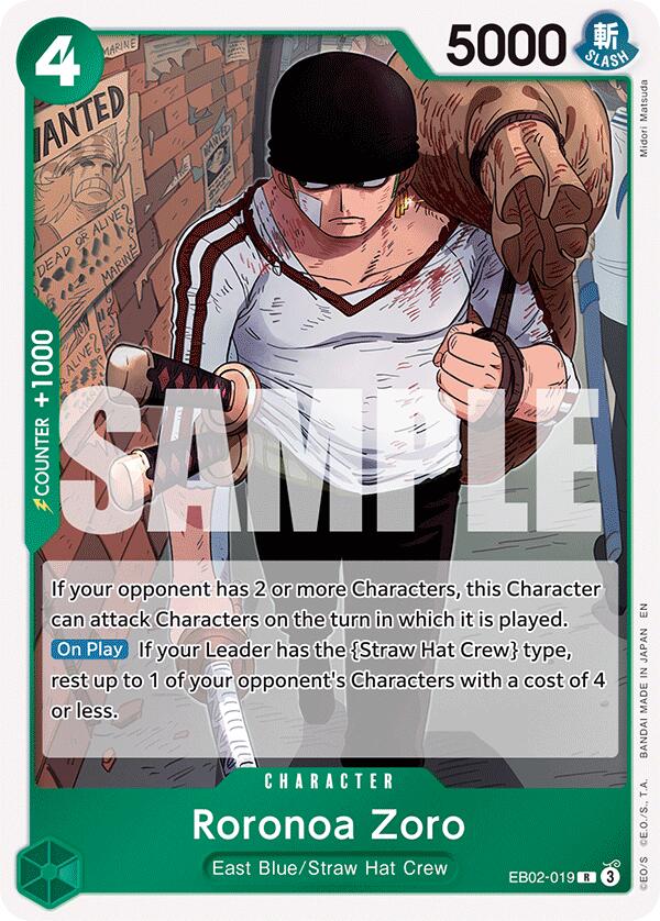 Roronoa Zoro [Extra Booster: Anime 25th Collection] | Galactic Gamez