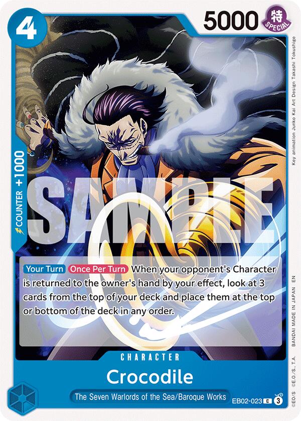 Crocodile [Extra Booster: Anime 25th Collection] | Galactic Gamez