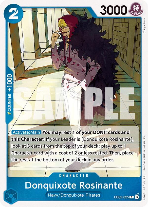 Donquixote Rosinante [Extra Booster: Anime 25th Collection] | Galactic Gamez