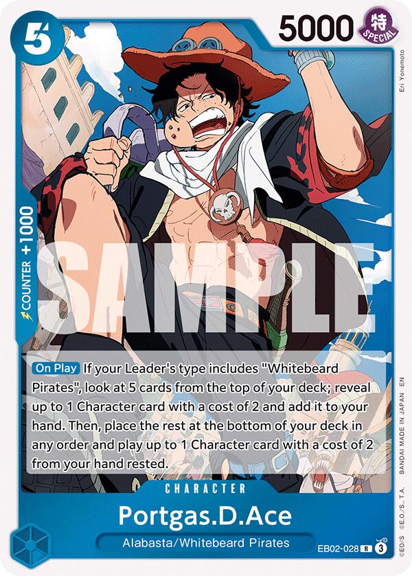 Portgas.D.Ace [Extra Booster: Anime 25th Collection] | Galactic Gamez