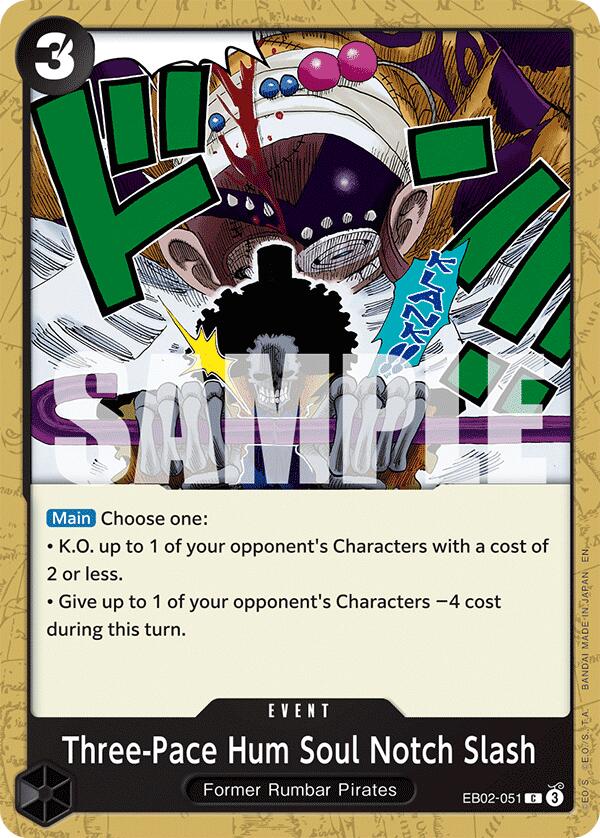 Three-Pace Hum Soul Notch Slash [Extra Booster: Anime 25th Collection] | Galactic Gamez