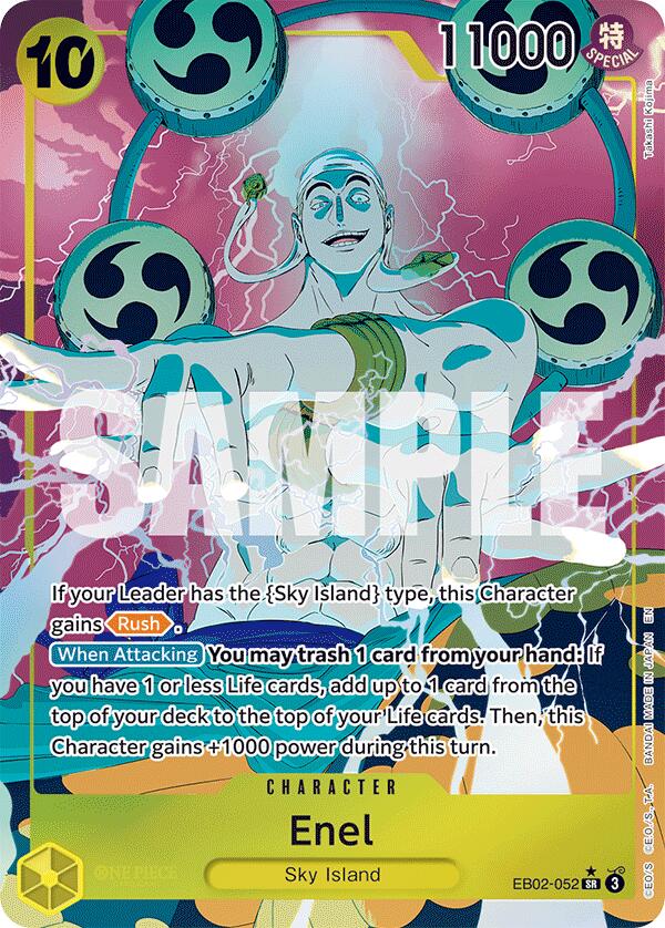 Enel (Alternate Art) [Extra Booster: Anime 25th Collection] | Galactic Gamez