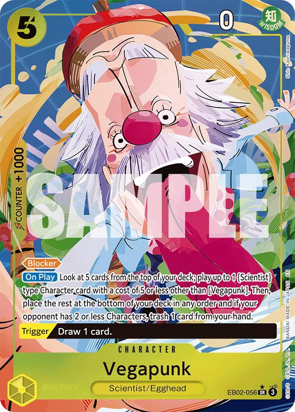 Vegapunk (Alternate Art) [Extra Booster: Anime 25th Collection] | Galactic Gamez