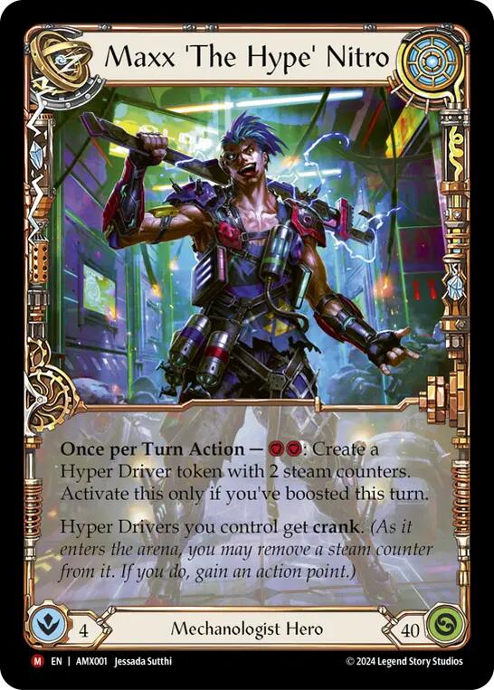 Maxx 'The Hype' Nitro [AMX001] (Armory Deck: Maxx Nitro) | Galactic Gamez