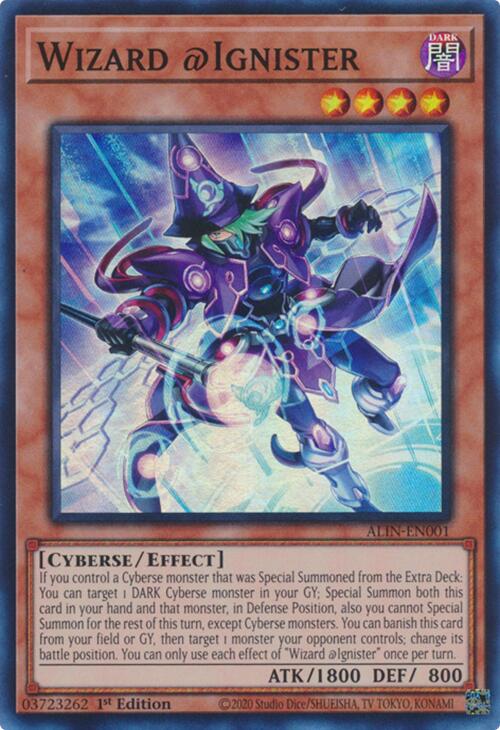 Wizard @Ignister [ALIN-EN001] Super Rare | Galactic Gamez