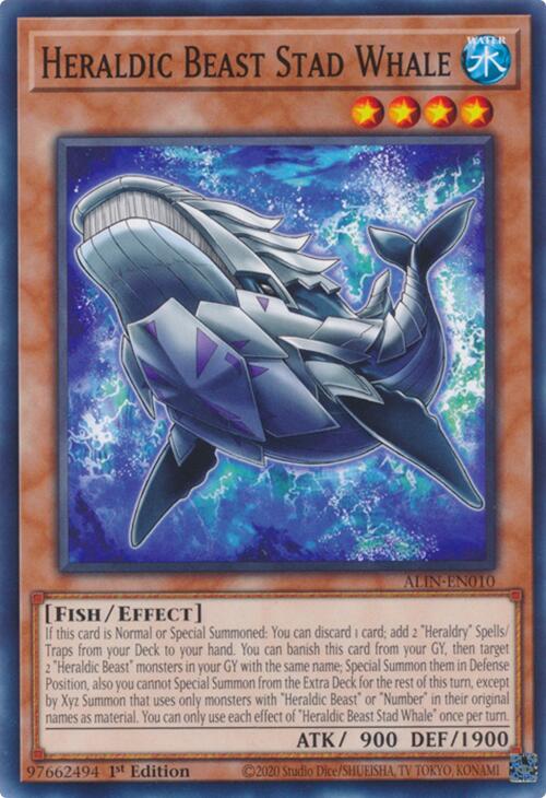 Heraldic Beast Stad Whale [ALIN-EN010] Common | Galactic Gamez