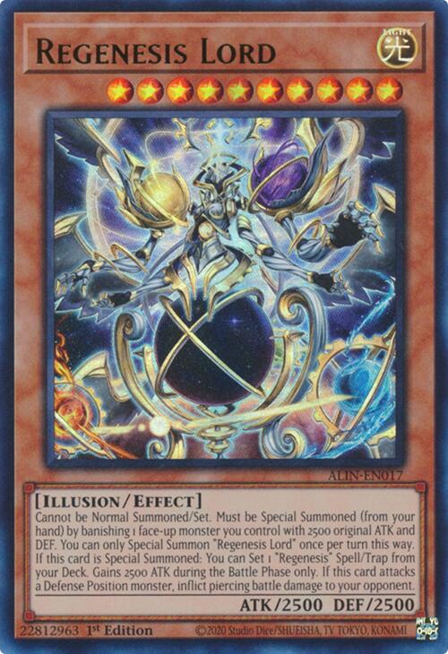 Regenesis Lord [ALIN-EN017] Ultra Rare | Galactic Gamez