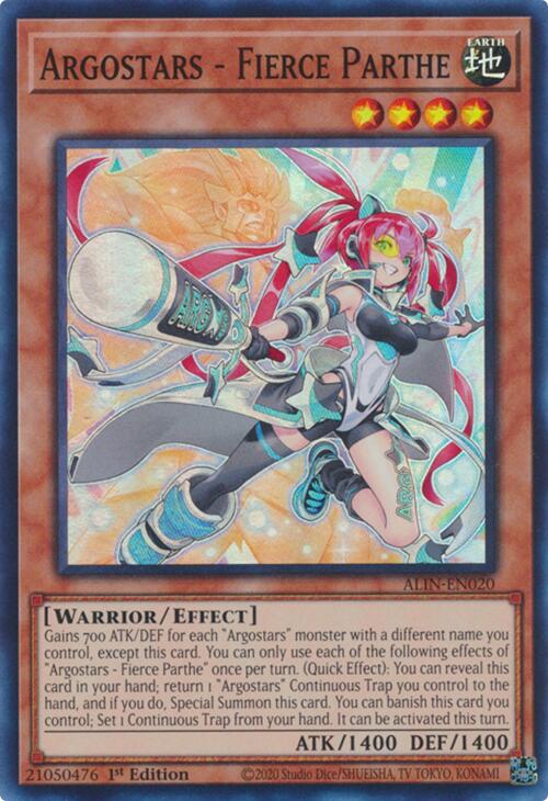 Argostars - Fierce Parthe [ALIN-EN020] Super Rare | Galactic Gamez