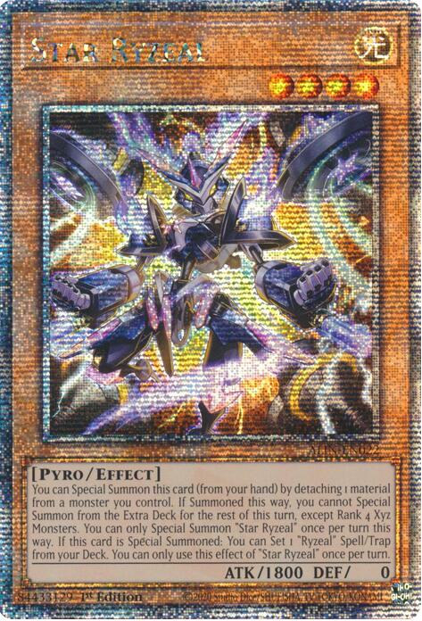 Star Ryzeal [ALIN-EN022] Quarter Century Secret Rare | Galactic Gamez